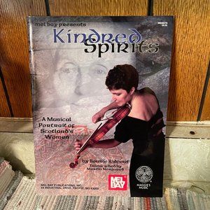 MEL BAY - Kindred Spirits: A Musical Portrait of Scotland's Women - New- Songbo